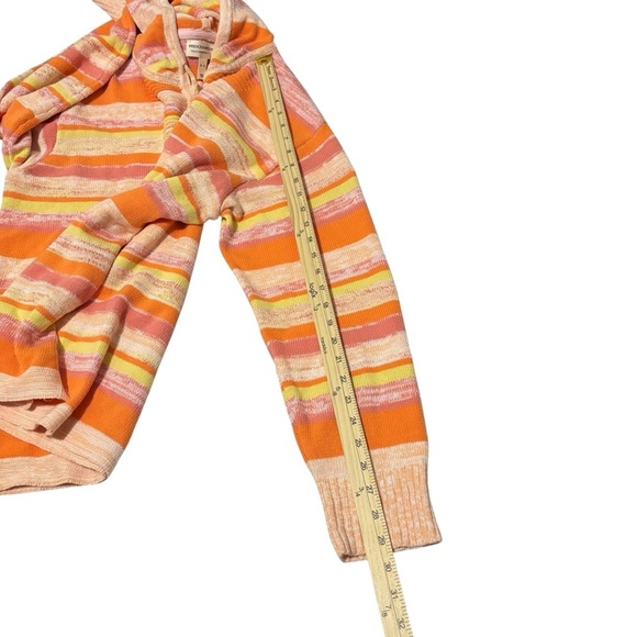 Isaac Mizrahi Live! Bridgehampton Striped Sweater with Hood Size XL Casual Cozy - Picture 12 of 16